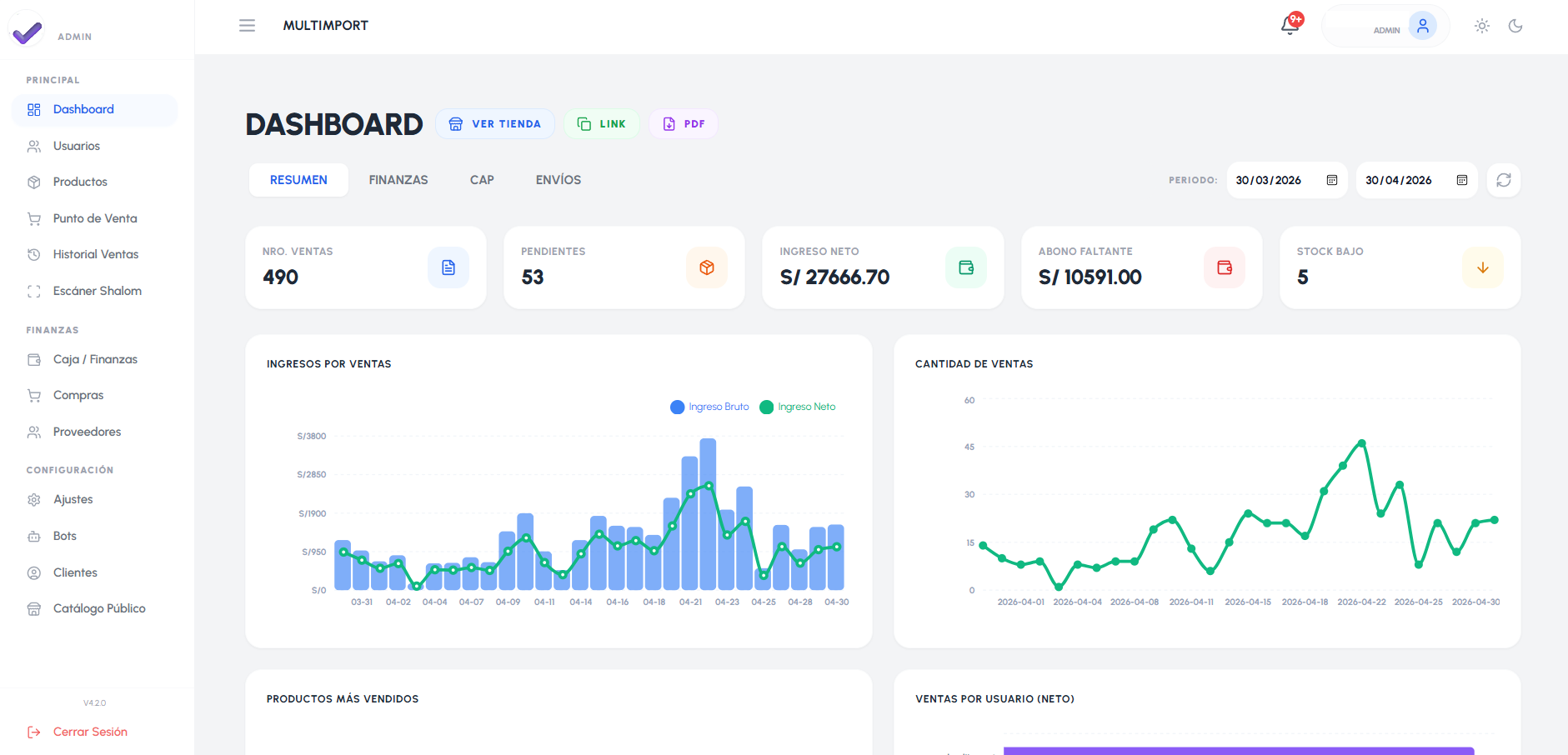 ERP de Ventas